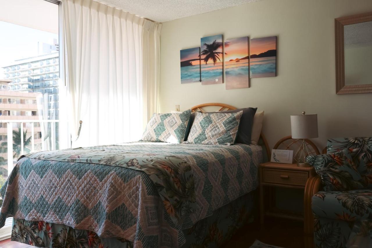ทรอปิคอล สตูดิโอ แอต มารีน เซิร์ฟ ไวกิกิ Apartment โฮโนลูลู ภายนอก รูปภาพ