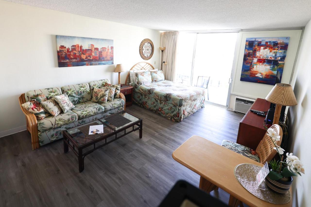 ทรอปิคอล สตูดิโอ แอต มารีน เซิร์ฟ ไวกิกิ Apartment โฮโนลูลู ภายนอก รูปภาพ