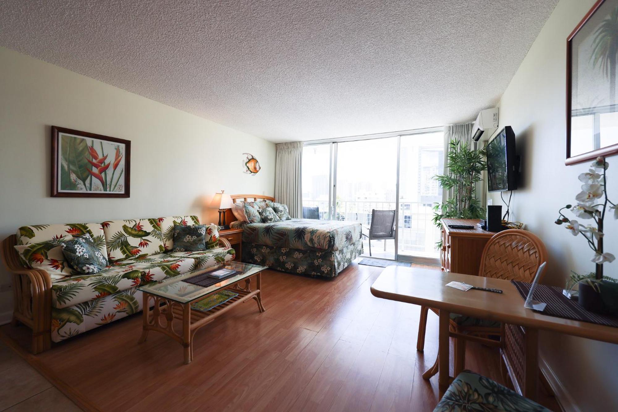 ทรอปิคอล สตูดิโอ แอต มารีน เซิร์ฟ ไวกิกิ Apartment โฮโนลูลู ภายนอก รูปภาพ