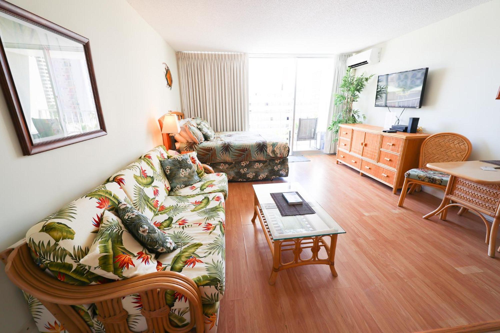 ทรอปิคอล สตูดิโอ แอต มารีน เซิร์ฟ ไวกิกิ Apartment โฮโนลูลู ภายนอก รูปภาพ