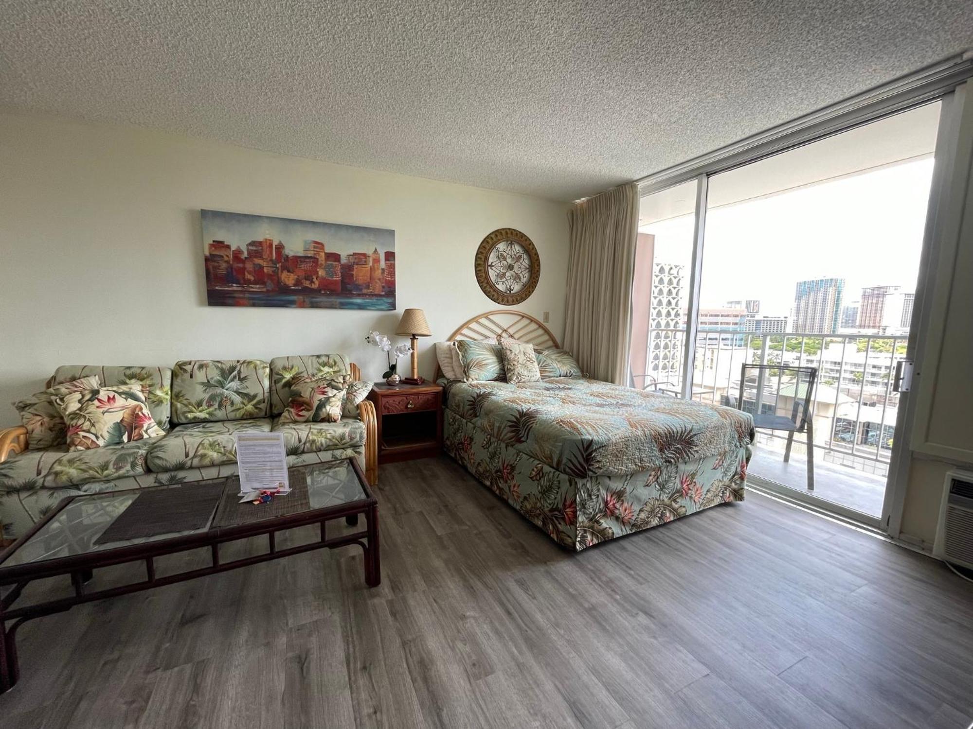 ทรอปิคอล สตูดิโอ แอต มารีน เซิร์ฟ ไวกิกิ Apartment โฮโนลูลู ภายนอก รูปภาพ