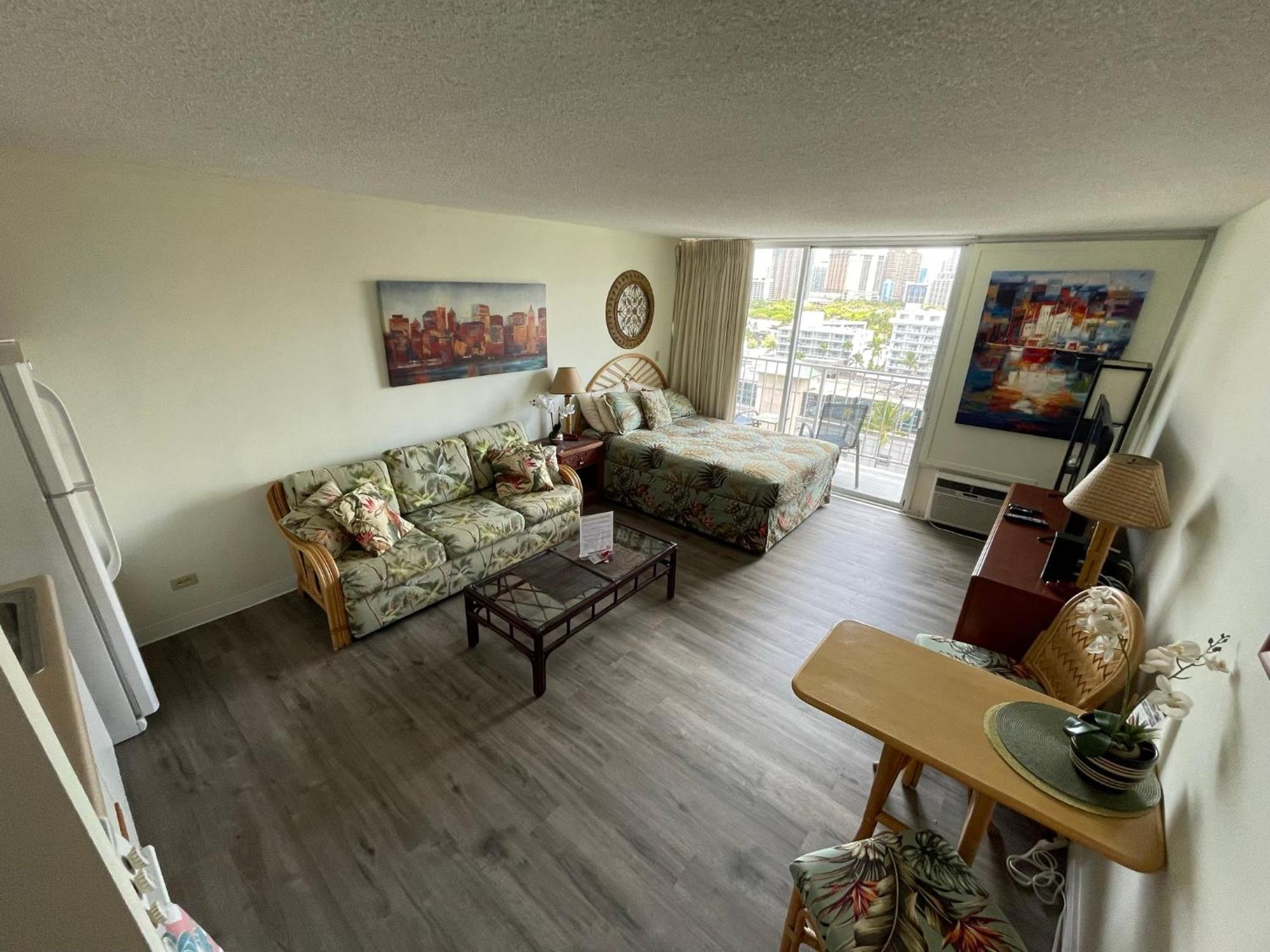 ทรอปิคอล สตูดิโอ แอต มารีน เซิร์ฟ ไวกิกิ Apartment โฮโนลูลู ภายนอก รูปภาพ
