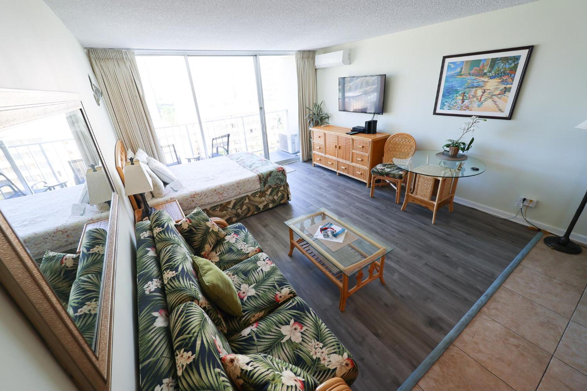 ทรอปิคอล สตูดิโอ แอต มารีน เซิร์ฟ ไวกิกิ Apartment โฮโนลูลู ภายนอก รูปภาพ