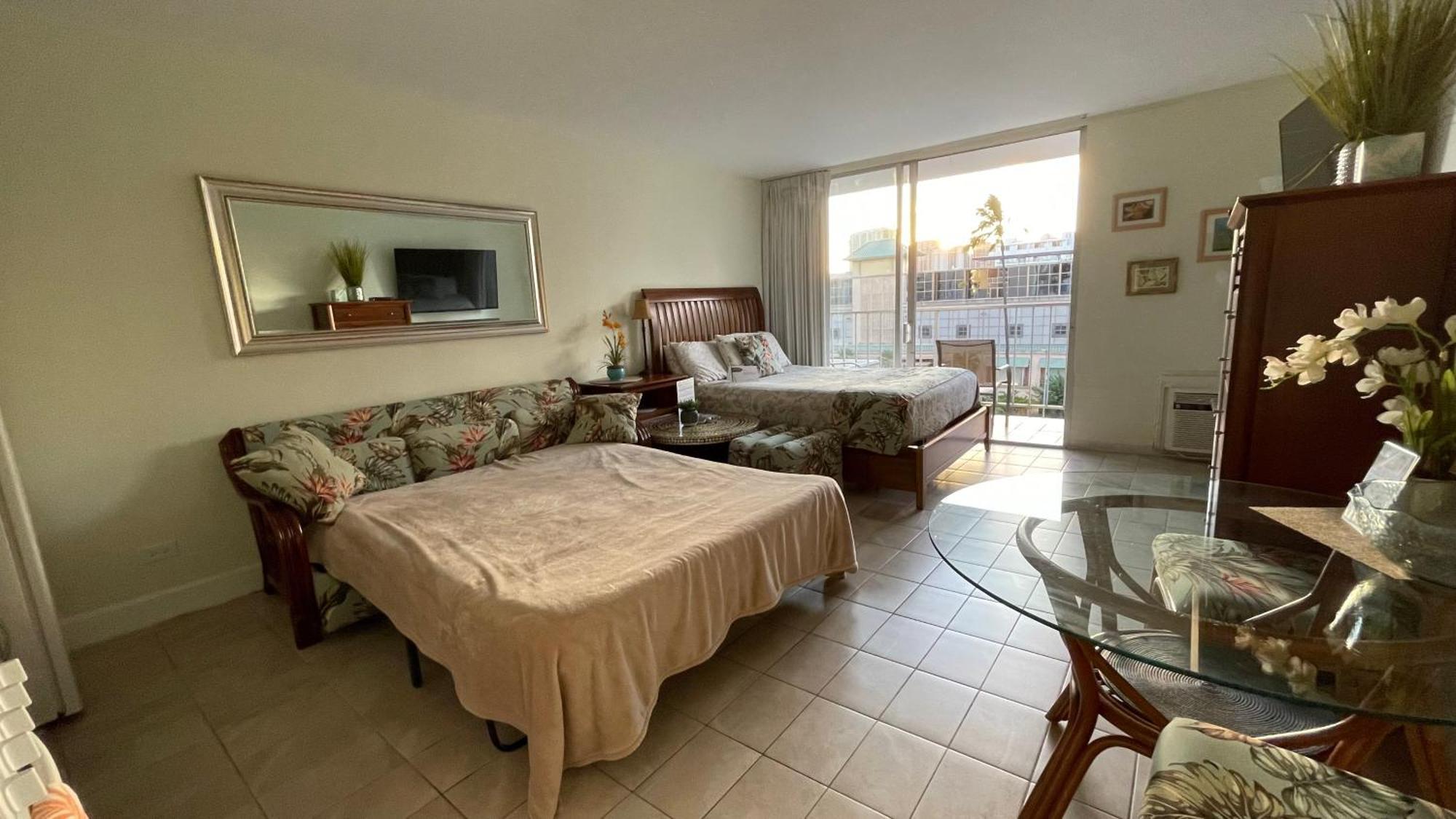 ทรอปิคอล สตูดิโอ แอต มารีน เซิร์ฟ ไวกิกิ Apartment โฮโนลูลู ภายนอก รูปภาพ