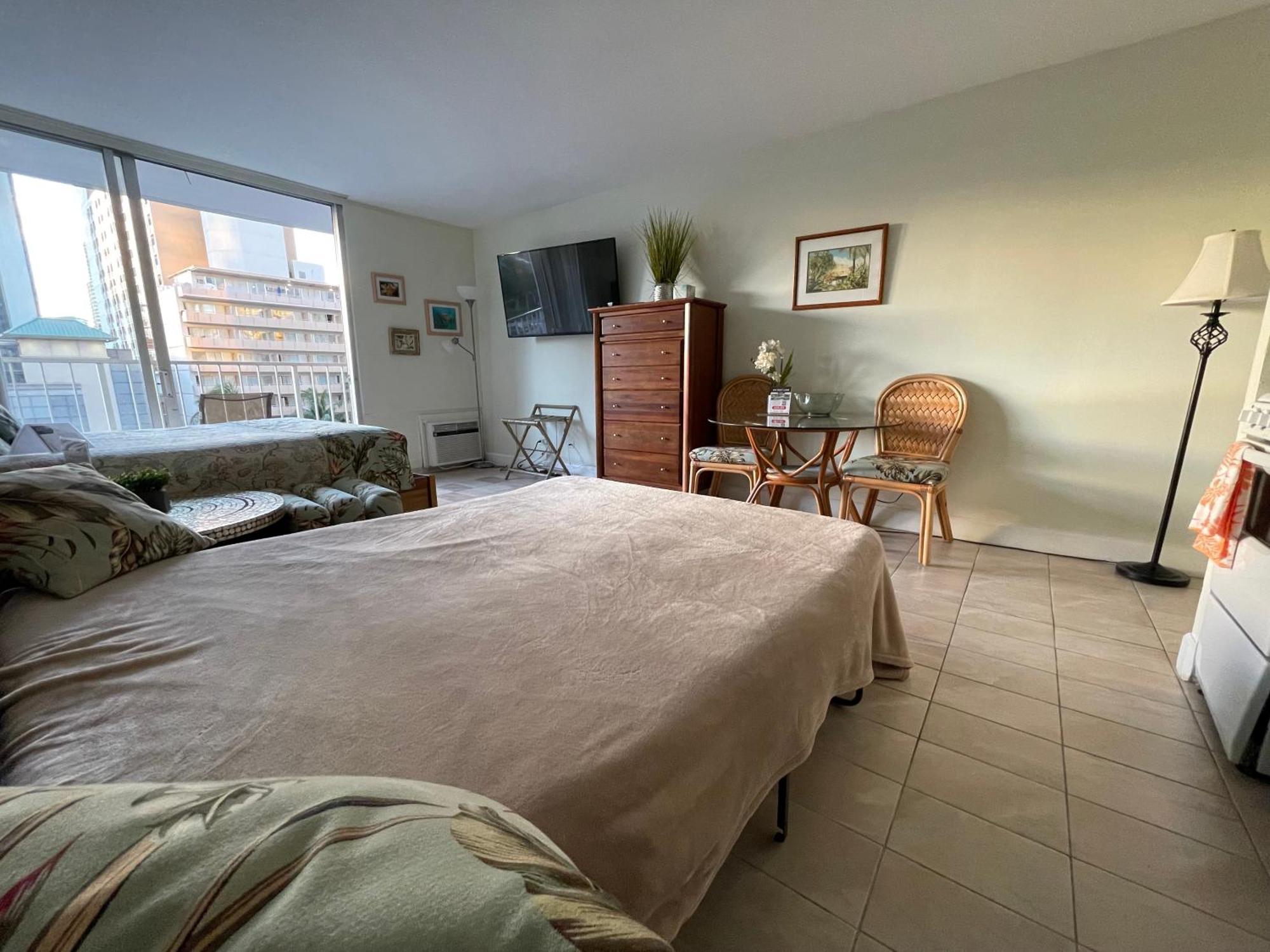 ทรอปิคอล สตูดิโอ แอต มารีน เซิร์ฟ ไวกิกิ Apartment โฮโนลูลู ภายนอก รูปภาพ